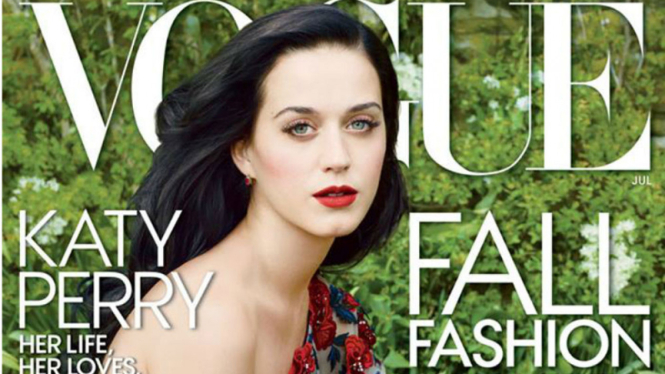 Katy Perry jadi model sampul Vogue