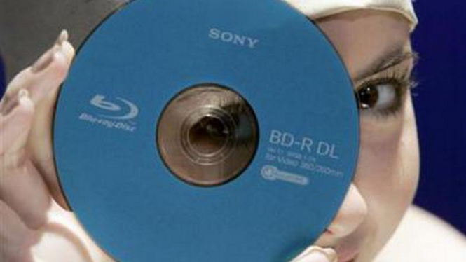 Cakram optik Blue-ray buatan Sony Corp.