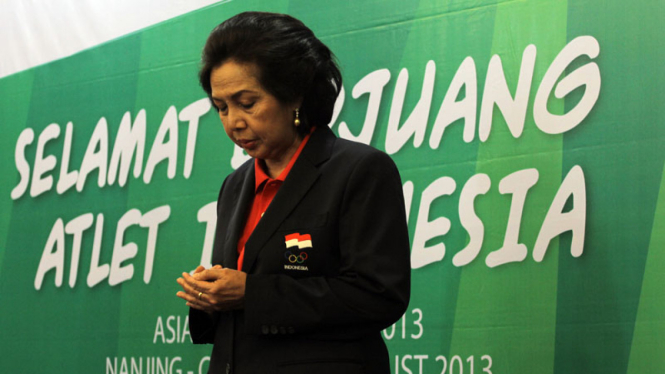 Ketua Komite Olimpiade Indonesia Rita Subowo