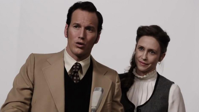 Ed dan Lorraine Warren, paranormal di film The Conjuring.