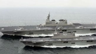 Kapal Induk Jepang ke Indonesia Lewat Laut China Selatan