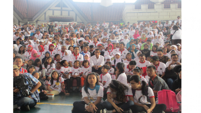 Ribuan Anak Merayakan Hari Anak Nasional di Ancol