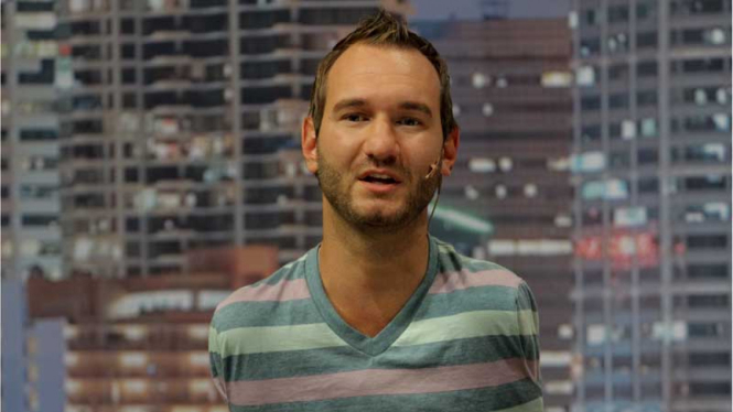 Berbagi Inspirasi Bersama Nick Vujicic