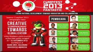 Seminar CompFest 2013 : Pendaftaran Dibuka!