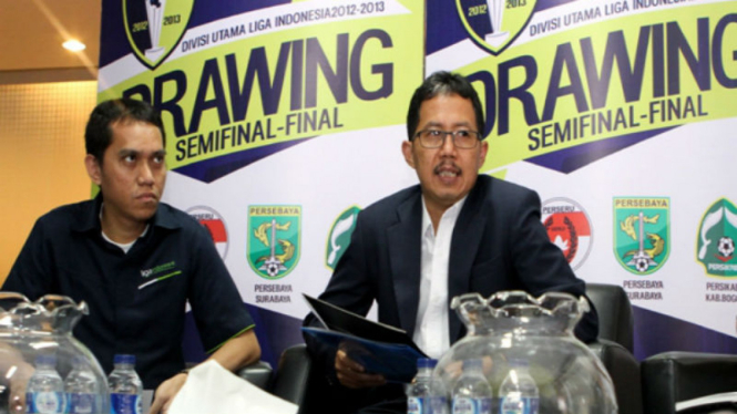 Drawing semifinal Divisi Utama Liga Indonesia
