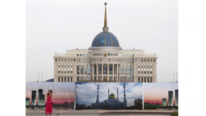 pesona astana, ibukota kazakhstan