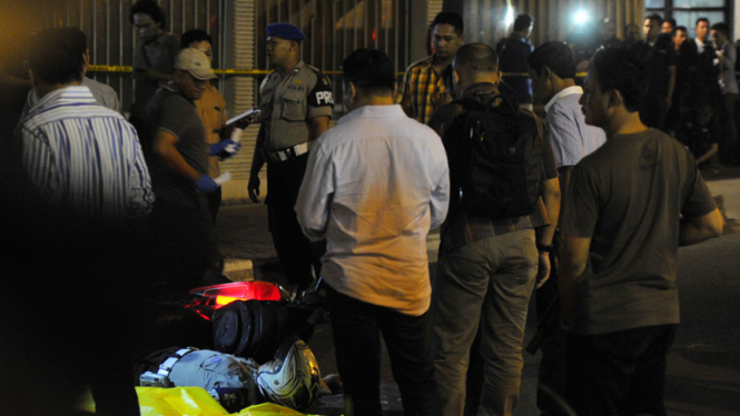 Polisi Ditembak di Depan Gedung KPK