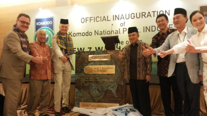 Penobatan Taman Nasional Komodo