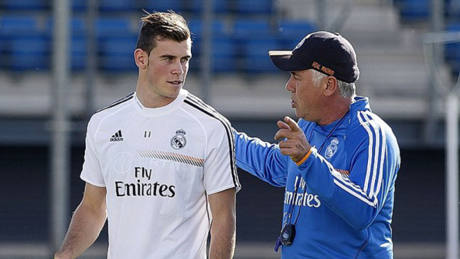 latihan perdana bale bersama madrid