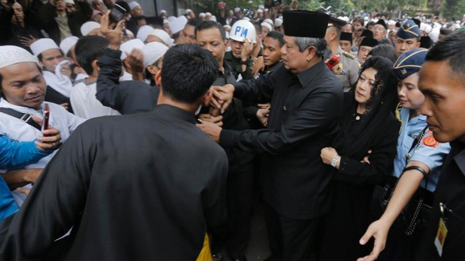 Presiden SBY melayat Habib Munzir