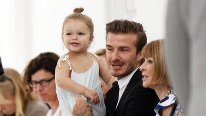 David Beckham dan sang buah hati, Harper