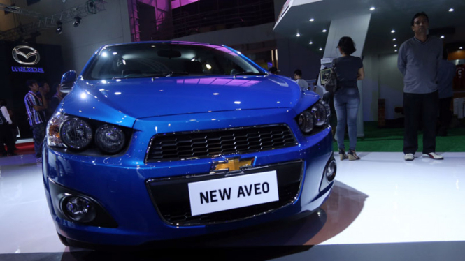 Chevrolet New Aveo di IIMS 2013