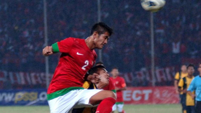 Putu Gede Juni Antara saat bermain di Timnas Indonesia U-19.