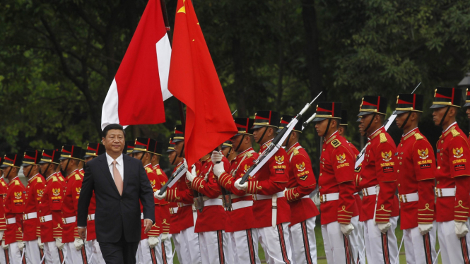 Presiden China Xi Jinping di Indonesia