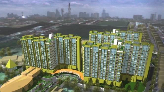 Maket Proyek Setiabudi Condominium