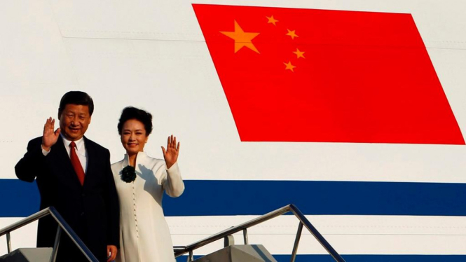 Presiden China Xi Jinping tiba di Bali untuk KTT APEC