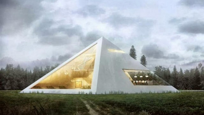 The Pyramid house