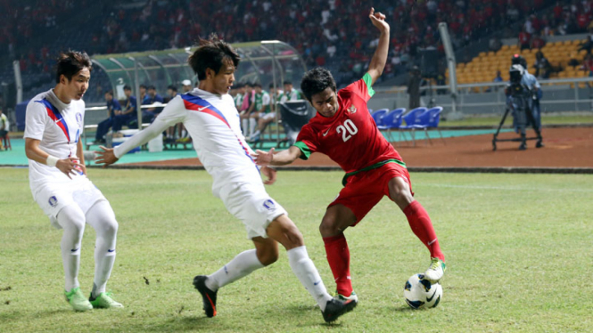 Timnas Indonesia Vs Korea Selatan di AFC Cup U-19