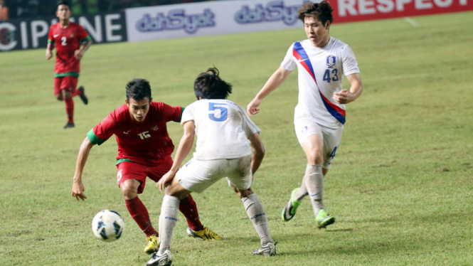 Timnas Indonesia Vs Korea Selatan di AFC Cup U-19
