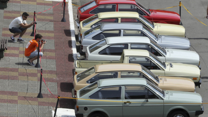 Pameran Mobil VW Klasik di Brasil