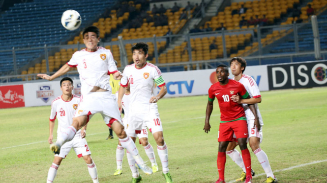 Timnas Indonesia Vs China di Kualifikasi Piala Asia