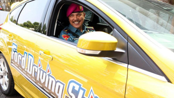 Ford Driving Skills for Life bersama prajurit TNI AL 