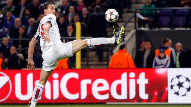 Striker PSG, Zlatan Ibrahimovic
