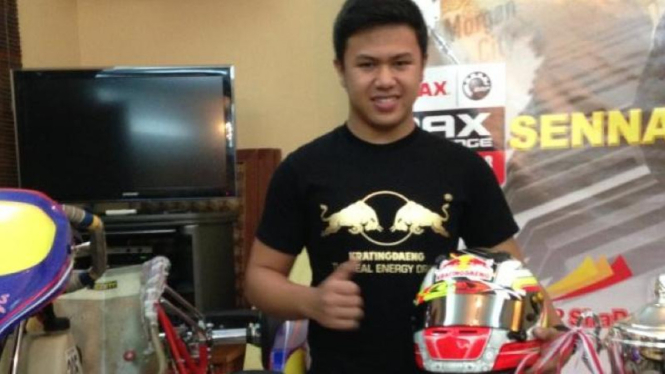 Gokart muda Indonesia, Senna Noor