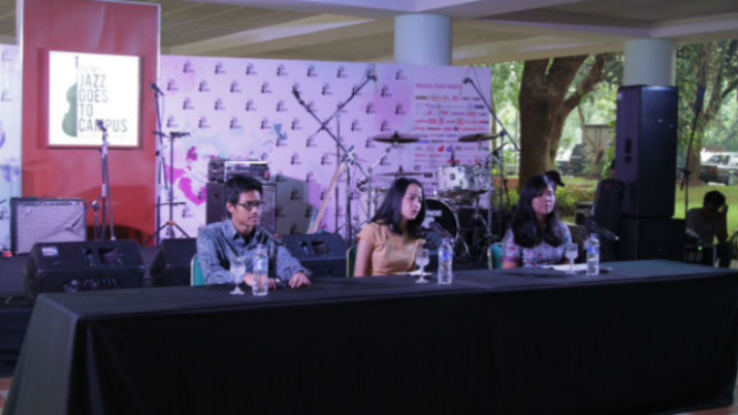 Press conference Jazz Goes To Campus