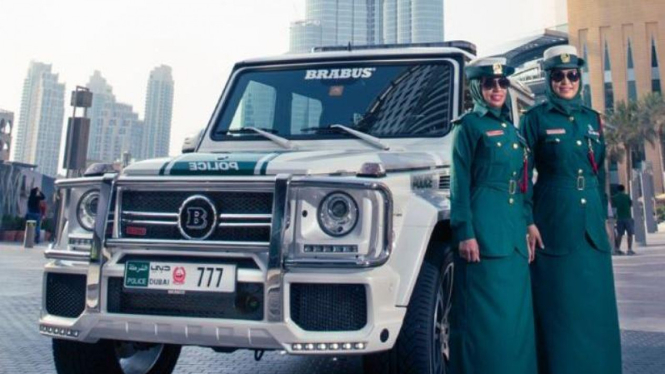 Mobil patroli Dubai