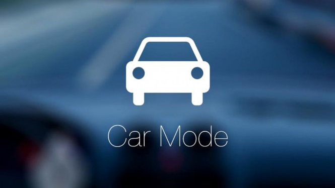 Konsep aplikasi Car Mode pada iPhone