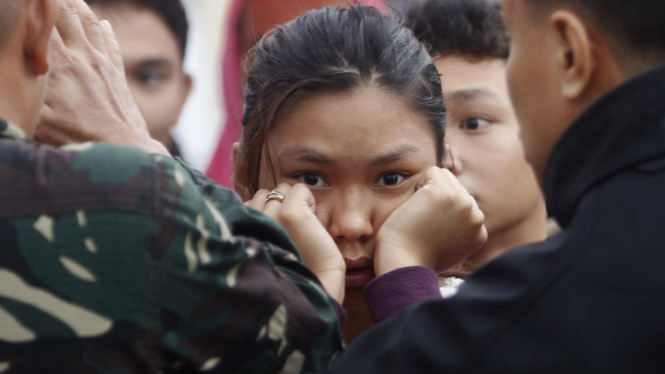 duka korban badai Haiyan di Filipina