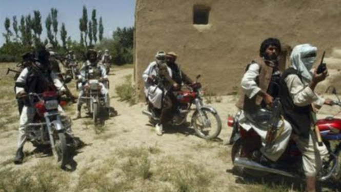 Gerilyawan Taliban gunakan sepeda motor Honda