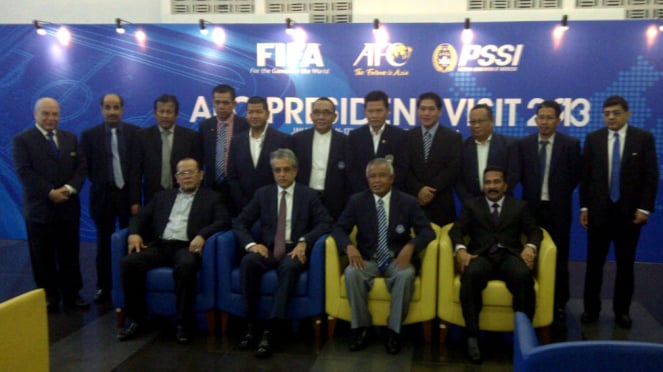 Pertemuan Ketua AFC dengan manajemen PSSI