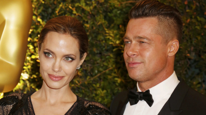 Pasangan Angelina Jolie dan Brad Pitt cerai