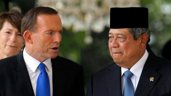 PM Australia Tony Abbott dan Presiden SBY