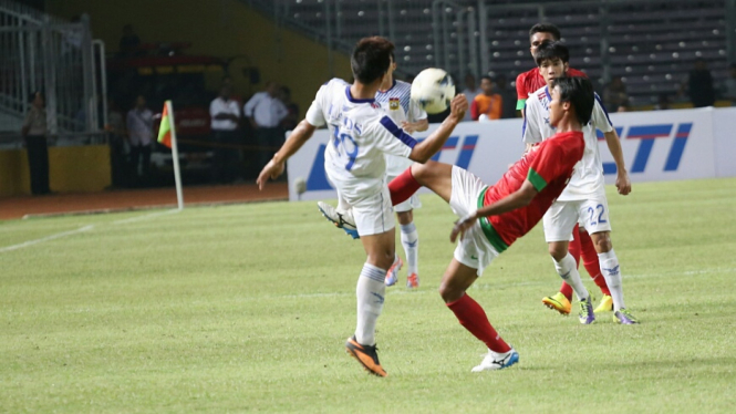 Timnas U-23 vs Laos di MNC Cup