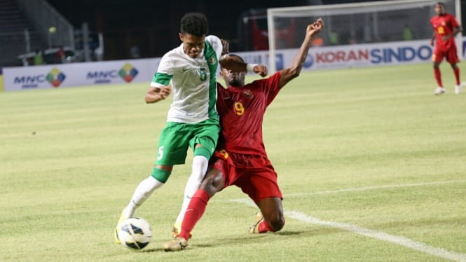 Timnas U-23 vs Papua Nugini di MNC Cup