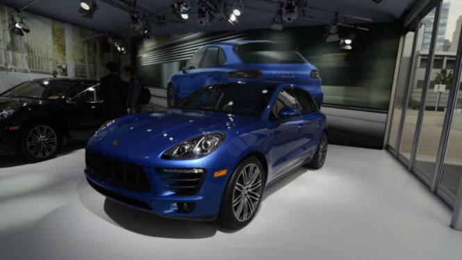 Porsche Macan di LA Motor Show 2013