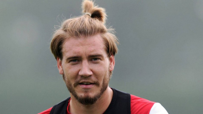 Nicklas Bendtner saat masih membela Arsenal