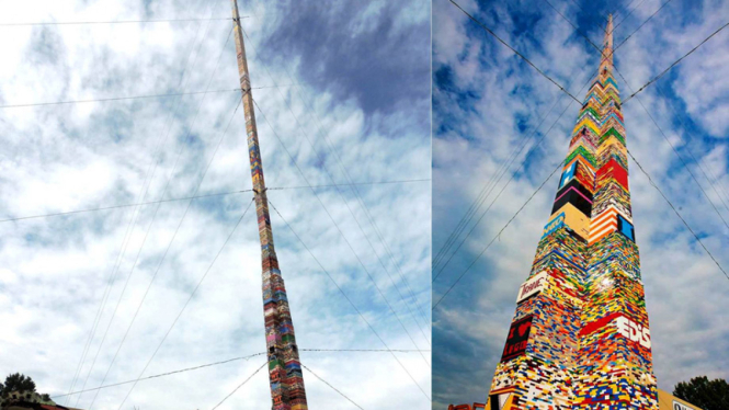 Menara Lego Tertinggi di Dunia