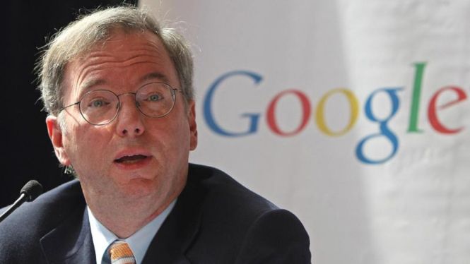 Eric Schmidt, Ketua Eksekutif Google.