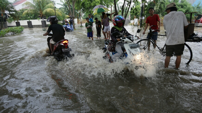 Tiga Perumahan Terendam Banjir di Tangerang