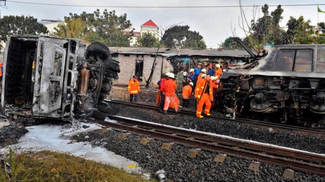 5 Kecelakaan Kereta Api Terseram Di Indonesia, Selalu Terjadi Di Hutan