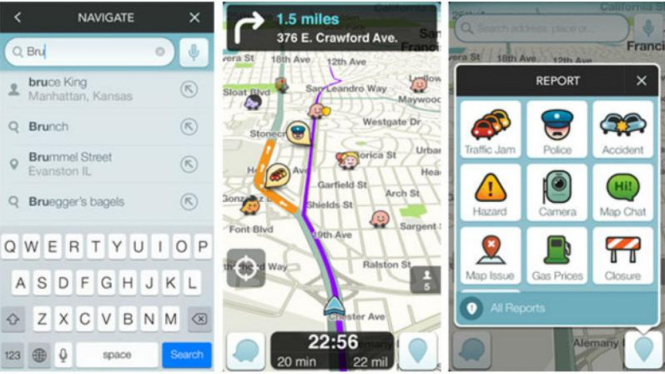 Aplikasi Waze