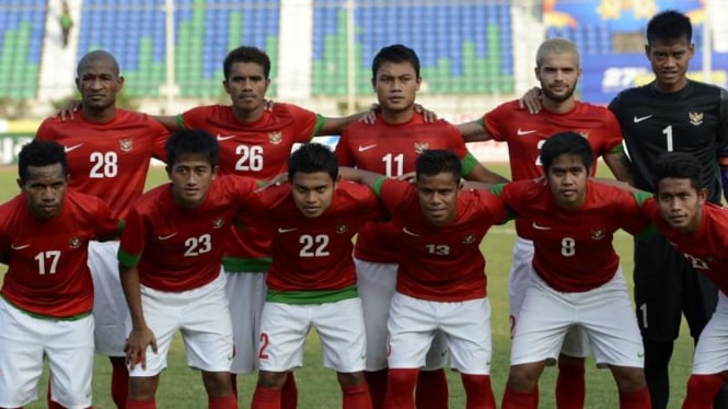 Pemain timnas Indonesia U-23 di SEA GAmes 2013