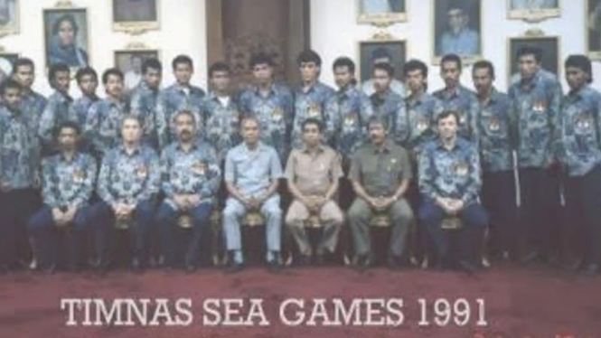 Timnas Indonesia pada SEA Games 1991.
