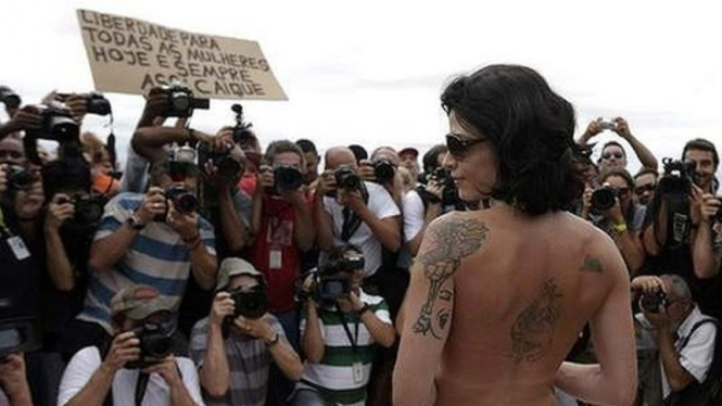 Protes Topless Brasil