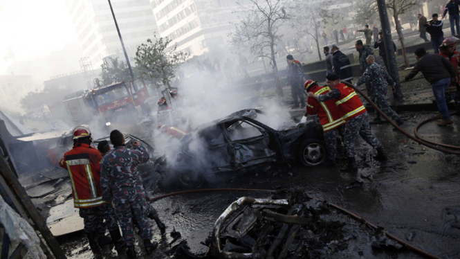 Ledakan bom di Beirut