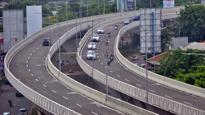 Jalan Layang Non Tol Casablanca Sudah Bisa Dilewati